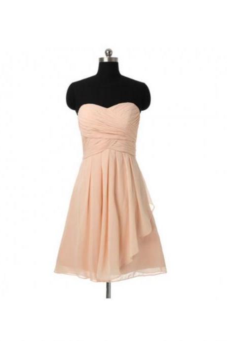 Pink Prom Dresses,Pink Evening Gowns,Simple Formal Dresses,Prom Dresses ...